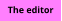 A mini-CV of editor Robert M Raw
